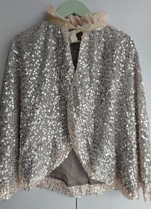 Детская праздничная накидка + корона (ручная работа!)