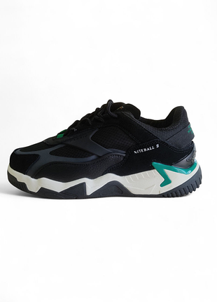 Унисекс зимние кроссовки supo, кожа, мех, черные, р. 36-41