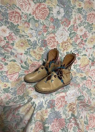 Черевики  шкіра