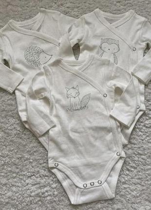 Боді для новонародженого/ боді з довгим рукавом
