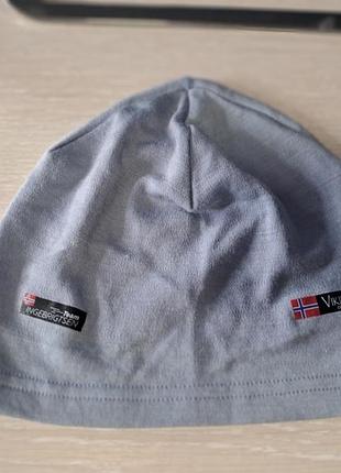 Шапочка спортивна vikibg шерсть 50%