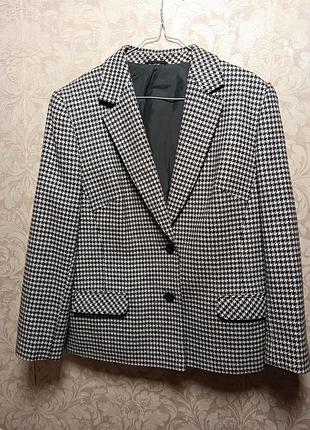 Жакет у гусячу лапку erlezf: кашемір, вовна