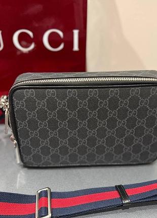 Чоловіча сумка бренд gucci original, стан ідеальний
