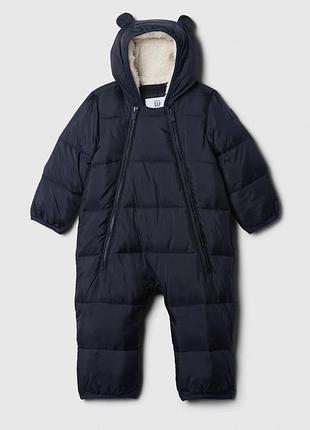 Зимовий комбінезон gap геп гап для хлопчика 3-6м, 6-12м, 12-18м, 68 см, 74 см, 80 см
