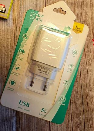 Сетевой адаптер блок питания type c зарядное устройство
