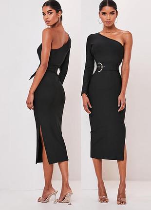 Распродажа платье missguided миди с разрезом