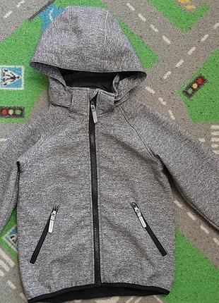 Куртка на флісі softshell  h&amp;m 110р.