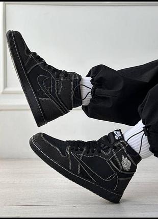 Високі кроссівки чоловічі nike air jordan