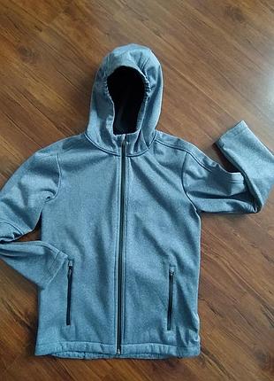 Тонка парка на флісі