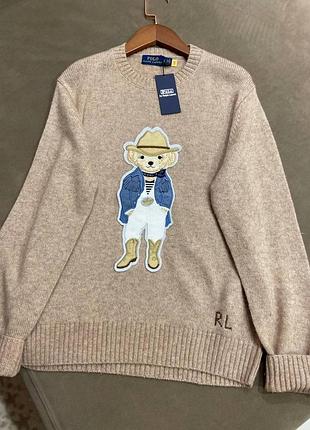 Преміальний брендовий жіночий светр ральф лорен