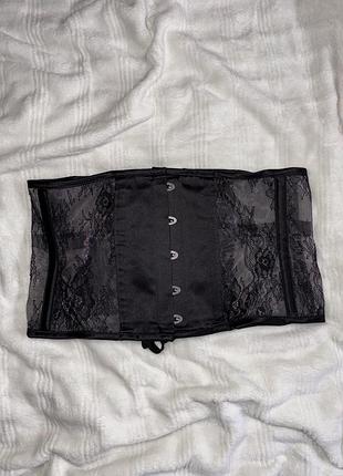 Корсет пояс y2k goth grunge lolita opium coquette