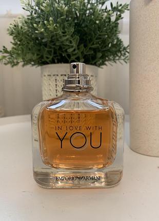 Туалетна вода armani in love with you