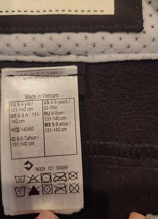 Детские туристические брюки quechua mh500 из софтшелла 3