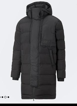 Теплое пуховое пальто puma ferrari р. 164-176