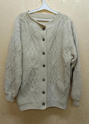 Вязаная кофта