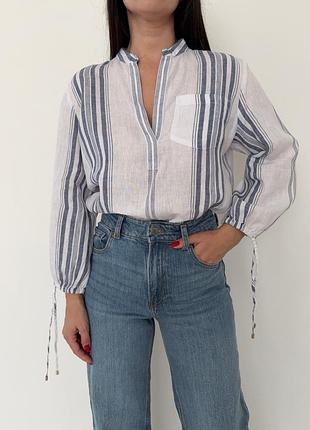 Льняная рубашка ralph lauren