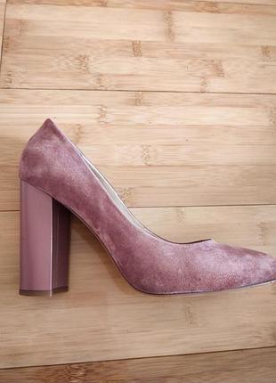 Туфлі замшеві