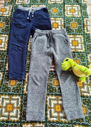 Детская одежда 🌈 утепленные зимние брюки на 3-4 года 104 размер