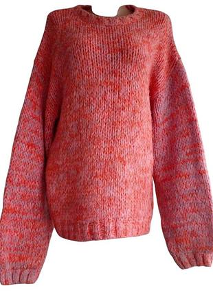 Толстый мягкий свитер джемпер оверсайз большого размера батал