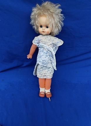 Большая советская кукла сср 60 см для дедтей и взрослых игрушка детская вынтаж ретро на резинках советская вытяжка детская кукла на резинках