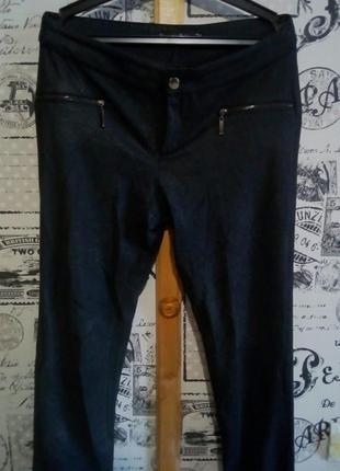 Брюки под замш