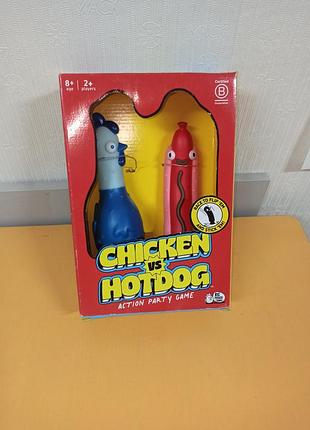 Настільна гра для вечірок "chicken vs hotdog" від big potato games