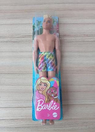 Кукла barbie ken beach doll барби кен из серии пляж 
упаковка повреждена 
цена: 450 грн
