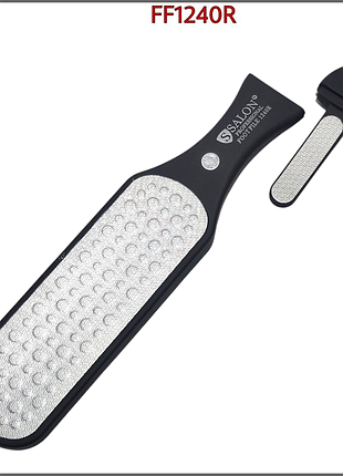 Лазерная терка salon professional ff1240r двусторонняя, для педикюра