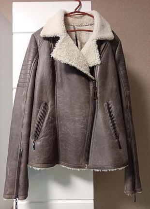Дубльонка куртка натуральна шкіра овчина