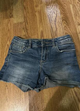 Шорты джинсовые
