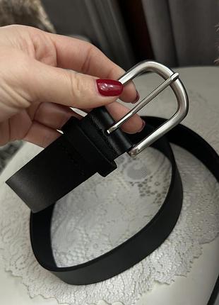 Ремінь шкіряний, пояс шкіра marks&spencer