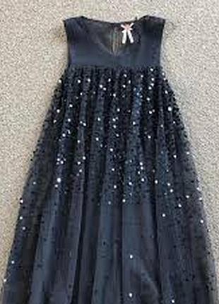 Платье в пайетках