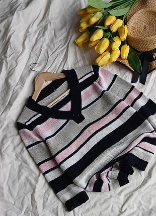 Светр в смужку