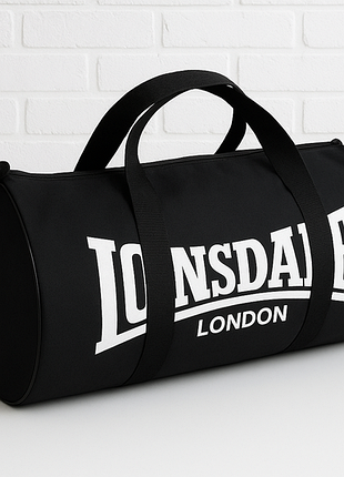 Спортивная сумка бочонок для тренировок и фитнеса 33л lonsdale, сумка мужская женская в спортзал
