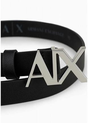 Ремень кожаный женский "armani exchange"
