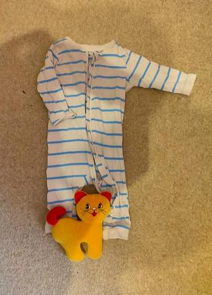 Лот вещей для мальчика размер 68 возраст 3-6 месяцев сезон весна