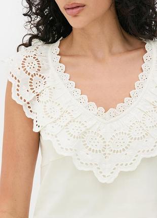 Жіночий топ-футболка primark екрю розмір хл