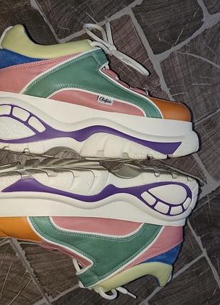 Buffalo london кросівки кроси натуральна шкіра як нові 41