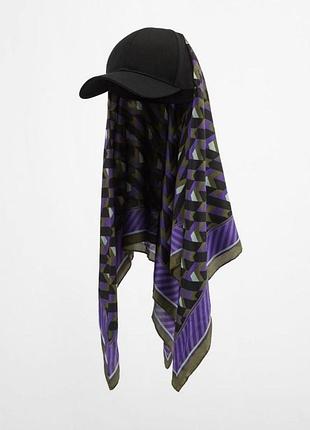 Кепка с платком zara