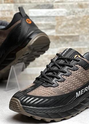 Кросівки трекінгові чоловічі merrell agility peak brown м-30