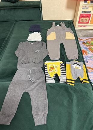 Пакет речей для хлопчика 86 розмір