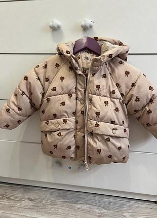 Куртка zara 2-3 98 4