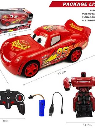 Машинка іграшкова на радіокеруванні блискавка маквін (mcqueen, disney pixar cars).
