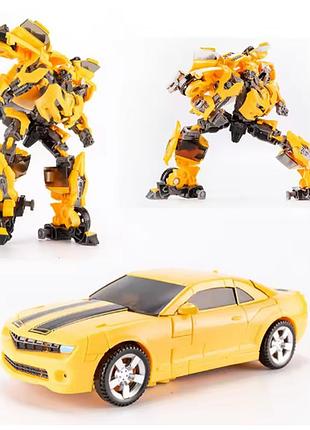 Игрушка робот-трансформер бамблби bumblebee автобот с механическим оружием из трансформеры: темная сторона