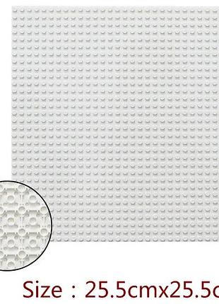 Опорная плита белый цвет base plate white 25.5 x 25.5 см (32 x 32 точки) t550