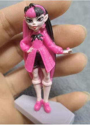 Фигурка коллекционная кукла монстер хай дракулаура, monster high draculaura, 7см
