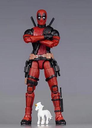 Рухлива фігурка дедпул deadpool marvel 15см 5