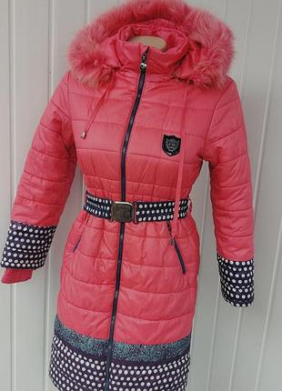 Зимний пуховик для девочки