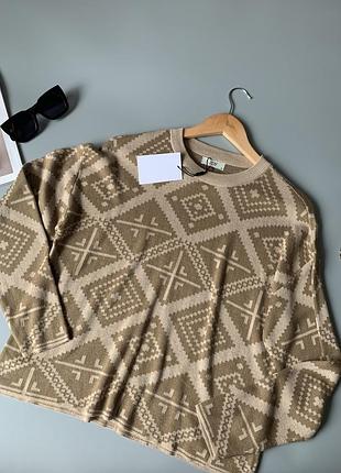 Красива кофтинка в принт р.м