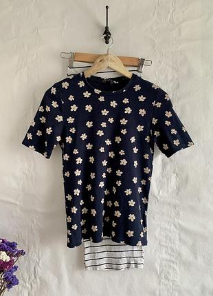 Бавовняна котонова піжама домашній комплект s-m